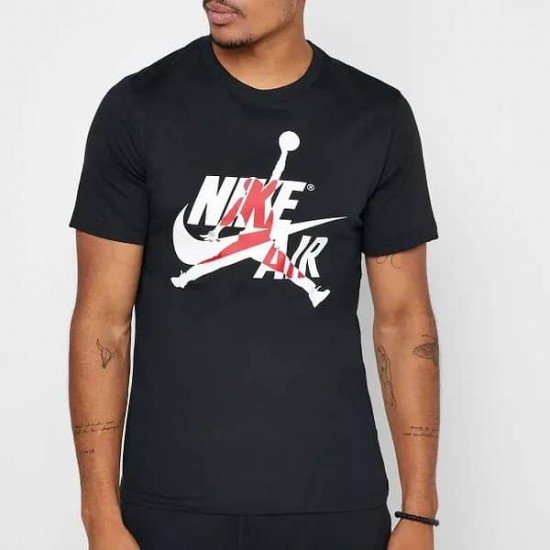 Nike Air Jordan Classic T-shirt Black