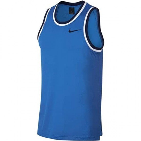 Nike Basketball Dri-Fit Jersey - Tank Blue