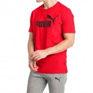 Puma Men's Essentials T-Shirt - Red