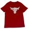 Under Armour Men's Project Rock Brahma Bull Logo Red T-Shirt