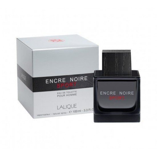 Lalique Encre Noir Sport for Men - Eau de Toilette, 100ml