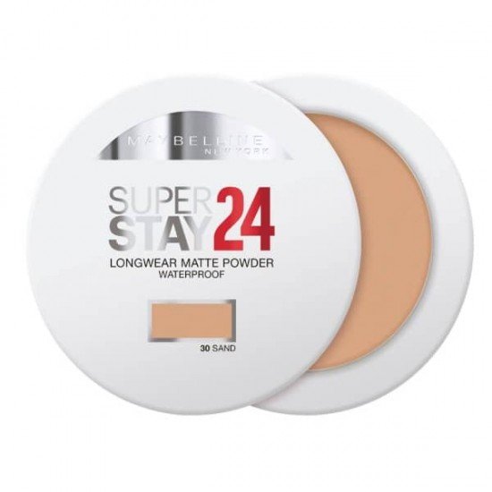 Maybelline Super Stay 24 Hour Waterproof Powder 30 Sand, 9g